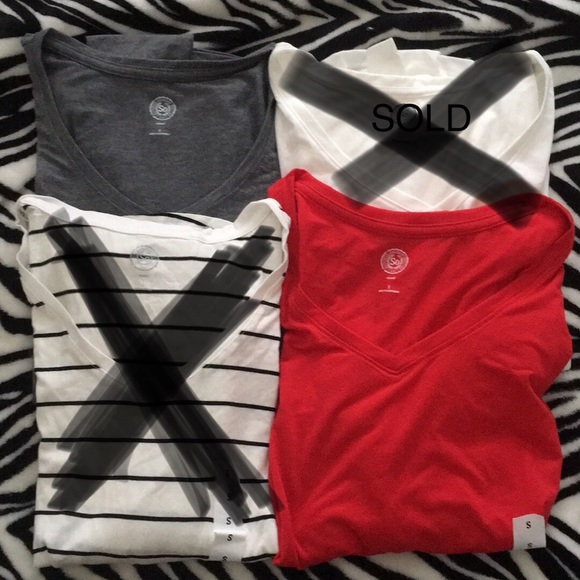 SO Tops - NWT SO V-Neck Top bundle